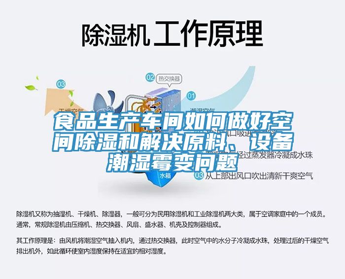 食品生產(chǎn)車間如何做好空間除濕和解決原料、設(shè)備潮濕霉變問題